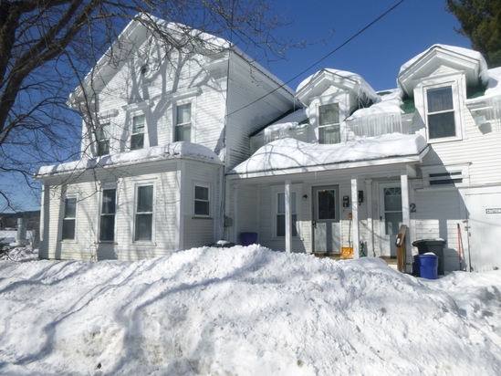 House in the winter month of January.